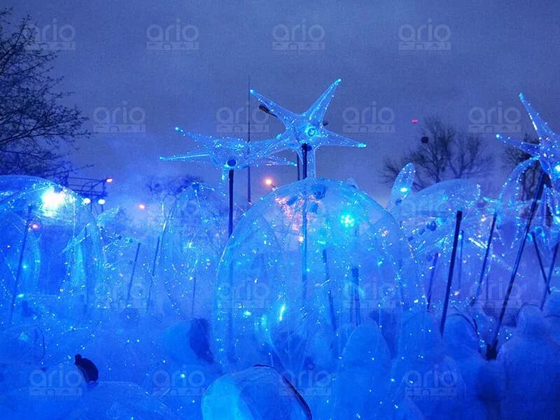 Balony 3D w kształcie zwierząt morskich na Weekend Otwarcia Europejskiej Stolicy Kultury Wrocław 2016 – ujęcie 3