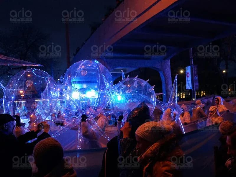 Balony 3D w kształcie zwierząt morskich na Weekend Otwarcia Europejskiej Stolicy Kultury Wrocław 2016 – ujęcie 5