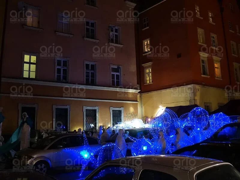 Balony 3D w kształcie zwierząt morskich na Weekend Otwarcia Europejskiej Stolicy Kultury Wrocław 2016 – ujęcie 9
