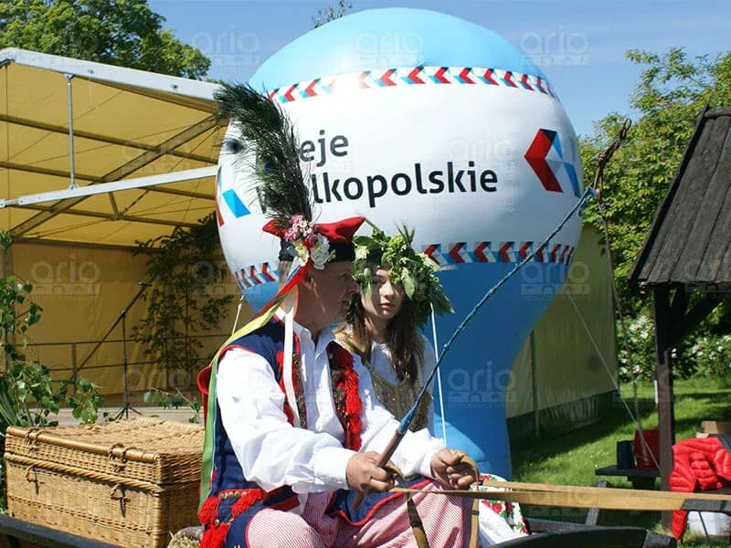 Balon pneumatyczny 4m dla Koleje Wielkopolskie