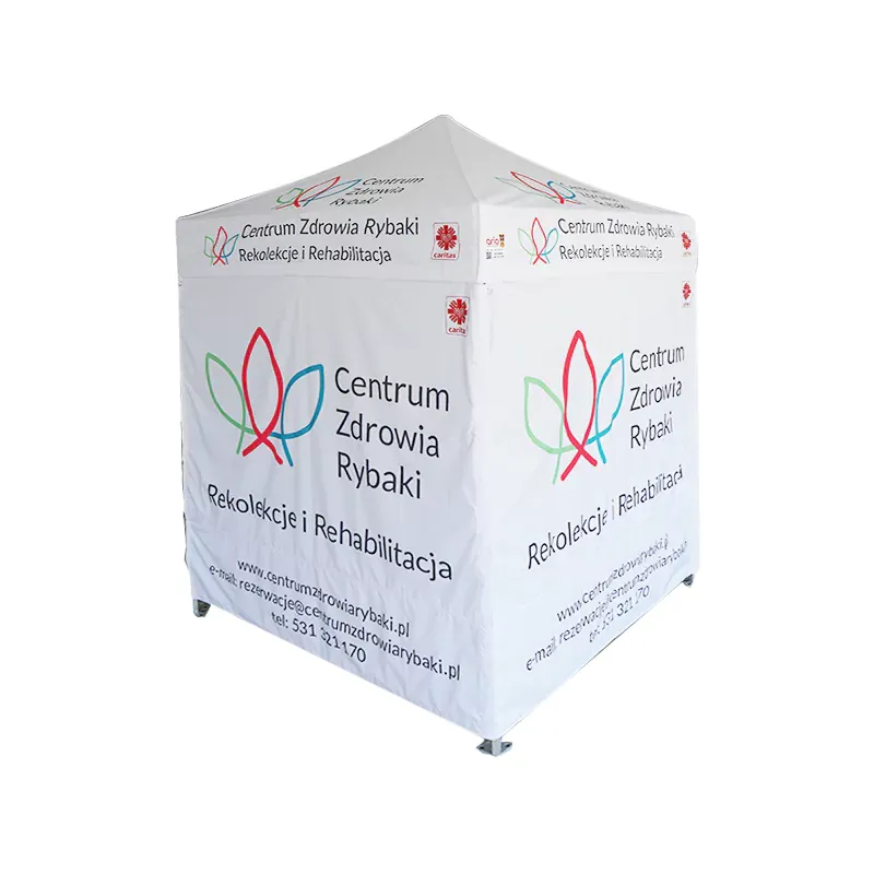 Namiot ekspresowy 3×3 handlowy z nadrukiem