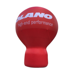 duży wentylatorowy balon reklamowy z logo Solano