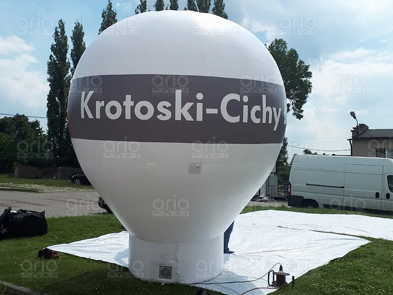 Balon Pneumatyczny Żarówka z nadrukiem na pasie Krostocki-Cichy Balon Pneumatyczny Żarówka z nadrukiem na pasie Krostocki-Cichy