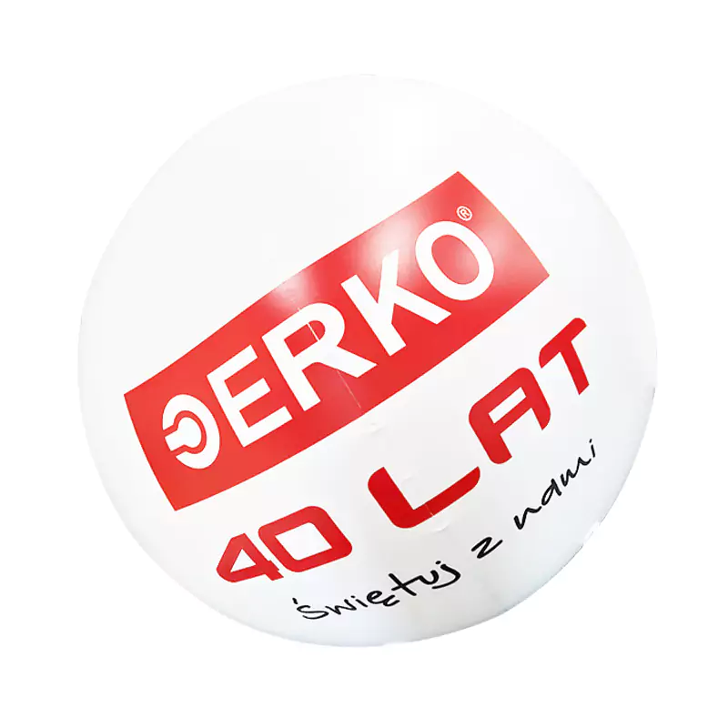 kula reklamowa gazoszczelna z nadrukiem reklamowym logo erko