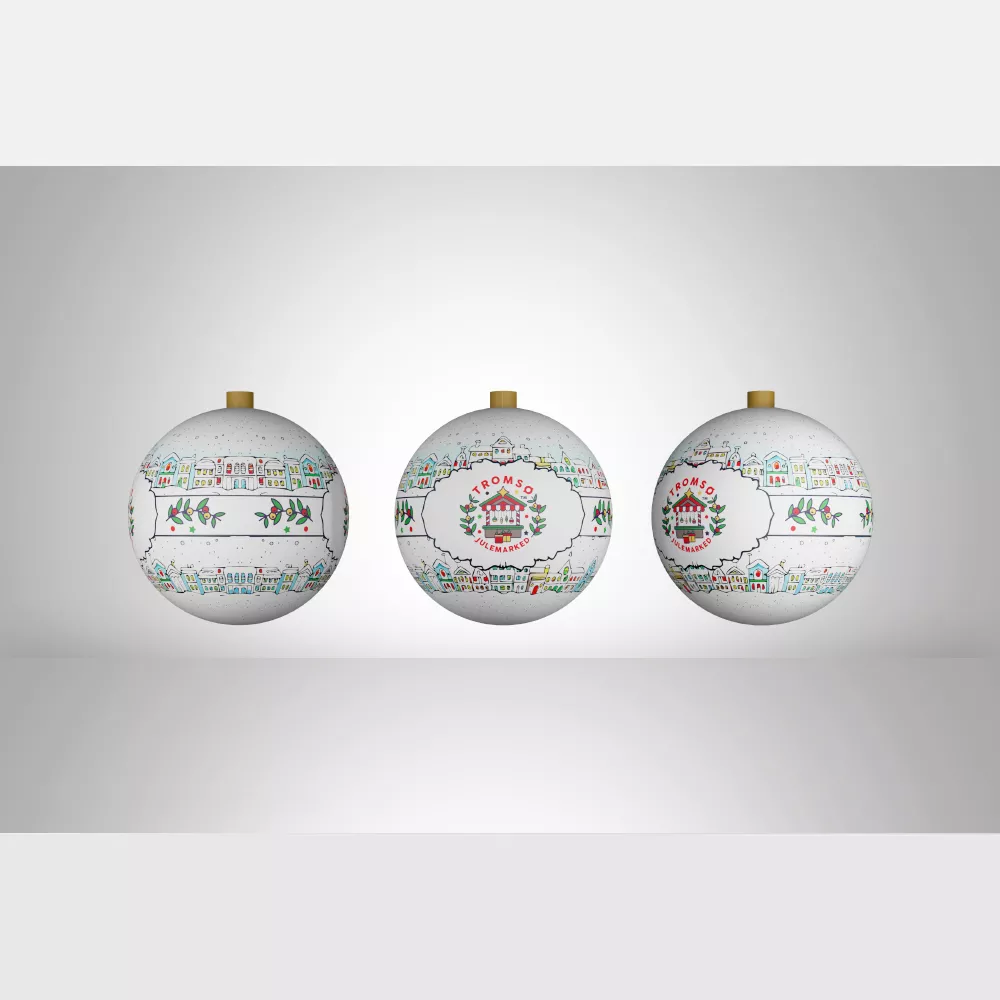 bombka reklamowa wizualizacja produktu