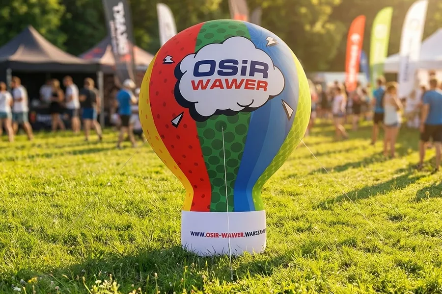 Balony reklamowe ARIO – pneumatyczne i stałociśnieniowe z logo